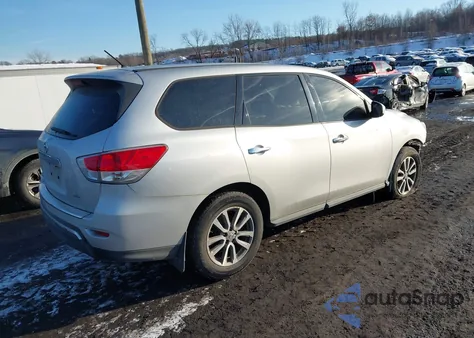 2013 Nissan Pathfinder S z USA, uszkodzony, nr VIN 5N1AR2MM4DC687924